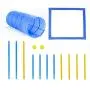 Sowsun Dog Agility Equipment, Outdoor Games Exercise Training Obstacle Course Hurdles for Jumping Practice, Agility Starter Kit with Carrying Case Sowsun Dog Agility Equipment, Outdoor Games Exercise Training Obstacle Course Hurdles for Jumping Practice, Agility Starter Kit with Carrying Case