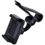 Geekercity Car Mount Cell Phone Holder Universal 360 Rotating Car Sun Visor Mount Support Clip Bracket for GPS Smartphones [35-90mm]