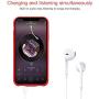 KERTER Battery Case for iPhone 8/7 / 6s / 6 - [5200mAh], Ultra Slim Portable Backup Charging Case, Rechargeable Extended Power Bank for iPhone 6/6S/7/8 (4.7 inch) - Red