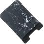 uCOLOR Two Pack Phone Card Holder Stretchy Lycra Wallet Pocket Credit Card ID Case Pouch Sleeve 3M Adhesive Sticker on iPhone Samsung Galaxy Android Smartphones (Black White Marble)