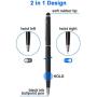 innhom Stylus Pens Stylus Pen for Touch Screens iPad iPhone Tablets Samsung Kindle and Black Ink Ballpoint Pens-2 in 1 Stylists Pens 12 Pack