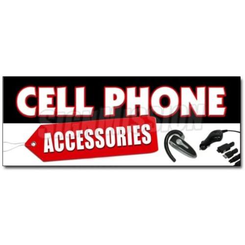 36" Cell Phones Accessories Decal Sticker Mobile Wireless Chargers Cases