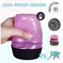 lesotc Pet Water Bottle for Dogs, Dog Water Bottle Foldable, Dog Travel Water Bottle, Dog Water Dispenser, Lightweight & Convenient for Travel BPA Free
