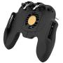 Efaster Mobile Game Controller for PUBG 4in1 Gamepad Shoot and Aim Trigger Phone Cooling (Black)