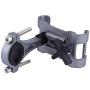 Enrilior Bicycle Aluminium Alloy Mobile Phone Holder Bracket Bike Cycling Accessory(Silver)