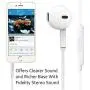 [2 Pack] WEIZY Aux Earbuds/Earphones, Vize 3.5mm Wired Headphones Noise Isolating Earphones Volume Control & Built-in Microphone Compatible with iPhone/Samsung/Android/MP3/MP4