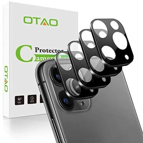 (4 Pack) OTAO Camera Lens Protector for iPhone 11 Pro/iPhone 11 Pro Max,Anti-Scratch HD Clear Camera Protector (4 Pack) OTAO Camera Lens Protector for iPhone 11 Pro/iPhone 11 Pro Max,Anti-Scratch HD Clear Camera Protector