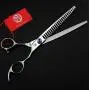 Purple Dragon 8.0 inch Professional Pet Grooming Scissors - Dog Chunker Shears - Adult Animal Thinning Hair Shears for Pet Groomer or Family DIY Purple Dragon 8.0 inch Professional Pet Grooming Scissors - Dog Chunker Shears - Adult Animal Thinning Hair Shears for Pet Groomer or Family DIY