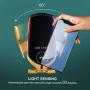KMI CHOU R2 Wireless Car Charger,Automatic Clamping IR Intelligent Wireless Car Charger Mount - Car Charger Holder 10W Fast Charging for iPhone Xs Max/XR/X/8/8Plus Samsung S10/S9/S8/Note 8（Gold）