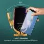 KMI CHOU R2 Wireless Car Charger,Automatic Clamping IR Intelligent Wireless Car Charger Mount - Car Charger Holder 10W Fast Charging for iPhone Xs Max/XR/X/8/8Plus Samsung S10/S9/S8/Note 8（Gold）