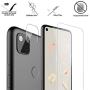 [4-Pack] FilmHoo 2 Pack Tempered Glass Screen Protector+2 Pack Camera Lens Protector for Google Pixel 4A,9H Hardness [Anti-Scratch][Bubble Free]