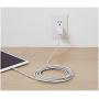 AmazonBasics USB A Cable with Lightning Connector, Premium Collection, MFi Certified Apple iPhone Charger, 10 Foot, 12 Pack, Silver