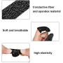 Yaliu 12Pcs Mobile Game Controller Finger Sleeve，Breathable Anti-Sweat Gaming Finger Cot for PUBG/Call of Duty Sensitive Touch Screen Finger Sleeve for Android iSO Phone