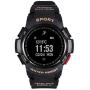 F6 Bluetooth Smart Watch IP68 Waterproof Sport Tracker Watch Outdoor Style Touchscreen with Pedometer, Message Push, Sleep Monitor, Heart Rate, Alarm Clock and Stopwatch (Black + Black)