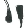 DONG Covert Acoustic Tube 2-Pin Walkie Talkie Earpiece + 3.5MM 1 Pin Plug MIC Headset for Mobile Phone - Compatible with Walkie Talkie Kenwood BaoFeng Puxing Wouxun Hyt TYT 3.5MM Phone