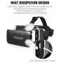 [New Version]HAMSWAN 3D Virtual Reality Headsets with Unique Design and Multifunction Button Compatible with Smartphones Within 4.0-6.11 inch