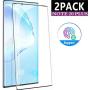 [2 Pack] Galaxy Note 20 Ultra Screen Protector,HD Tempered Glass[Fingerprint Sensor Compatible] [Full Coverage] [3D Glass] [Case Friendly] Anti-Scratch for Samsung Galaxy Note 20 Ultra 5G (6.9")
