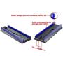 Kailisen Stand with HUB & Blue Light for PS4, Blue Led Light Vertical Stand Base with 3 USB HUB Port for Sony Playstation 4 PS4 Console (Black)