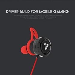 FANTECH EG1 in-Ear Gaming Earplugs - Black/Red