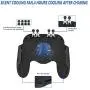 6 Finger Mobile Gaming Controller with Cooling Fan & Finger Sleeve &Travel Carrying case,for PUBG Call of Duty Mobile Game Controller Gaming Grip Trigger for 4.7-6.5" iOS Android Phone 6 Finger Mobile Gaming Controller with Cooling Fan & Finger Sleeve &Travel Carrying case,for PUBG Call of Duty Mobile Game Controller Gaming Grip Trigger for 4.7-6.5" iOS Android Phone