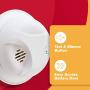 First Alert Battery Powered Smoke Alarm with Silence Button, SA303CN3