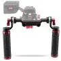 CAMVATE 15mm Rod & Soft Rubber Grip Shoulder Mount Rig with Rosette Standard Accessory for DSLR(Red,M6 Thread,31.8 mm) CAMVATE 15mm Rod & Soft Rubber Grip Shoulder Mount Rig with Rosette Standard Accessory for DSLR(Red,M6 Thread,31.8 mm)
