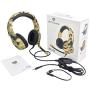 BUTFULAKE Gaming Headset Deep Bass Surround Sound, 3.5mm Headphone with Microphone, Volume/Mic Control, Noise-Canceling, Soft Earmuffs, Compatible Smartphone PC Laptop PS4 by AFUNTA
