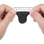 DesertCreations Gaming Finger Sleeve,Mobile Game Controllers Touchscreen Finger Sleeve,Anti-Sweat Breathable Touchscreen Finger Sleeve,12 Pcs