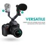 Movo Photo HVA20 Heavy-Duty Video Accessory Dual Shoe Bracket for Lights, Monitors, Microphones and More
