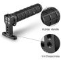 SMALLRIG Camera Top Handle Grip with Top Cold Shoe Base for DSLR Camera Cage Video Camcorder Rig, Rubber - 1446