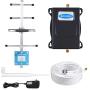 AT&T Cell Phone Signal Booster 4G LTE 700Mhz FDD Band12/17 US Cellular T-Mobile Cell Phone Booster AT&T Signal Booster ATT Cell Phone Signal Amplifier Improve Voice and Data Support Multiple Devices