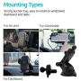 REDBEAN Wireless Car Charger 15W Qi Fast Charging Auto Clamping Mount Windshield Dashboard Air Vent Phone Holder Compatible with iPhone 11 Pro Max XS XR X 8 Plus Samsung S10 S9 S8(Modern Black)