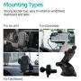 REDBEAN Wireless Car Charger 15W Qi Fast Charging Auto Clamping Mount Windshield Dashboard Air Vent Phone Holder Compatible with iPhone 11 Pro Max XS XR X 8 Plus Samsung S10 S9 S8(Modern Black)