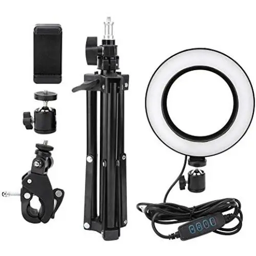 Aramox Photography Fill Light, 6inch USB LED Video Light Dimmable Ring Lamp for Photography Selfie Live Studio Aramox Photography Fill Light, 6inch USB LED Video Light Dimmable Ring Lamp for Photography Selfie Live Studio
