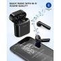 Wireless Earbuds, VIPEX Bluetooth 5.0 True Wireless Earbuds Headphones IPX7 Waterproof Deep Bass Bluetooth Ear Buds with Charging Case, Built-in Mic, USB-C Fast Charge, 35H Playtime for Workout Sports