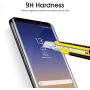 Galaxy S8 Screen Protector Tempered Glass, Elecshion 3D Curved Tempered Glass Dot Matrix Screen Protector for Samsung S8 with Easy Installation Tray (Case Friendly)