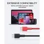 AUKEY USB C to USB C Cable 2-Pack, 60W Fast Charging Cable, 6.6ft Durable Braided Nylon USB Type-C Cable Compatible with Samsung Galaxy S20 Ultra/S20+/Note10+, Google Pixel 2/3/4, iPad Pro, and More AUKEY USB C to USB C Cable 2-Pack, 60W Fast Charging Cable, 6.6ft Durable Braided Nylon USB Type-C Cable Compatible with Samsung Galaxy S20 Ultra/S20+/Note10+, Google Pixel 2/3/4, iPad Pro, and More