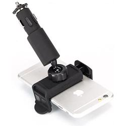 Car Mount DC Socket Holder 1.5A Charging USB Port compatible with iPhone 6 7 8, Plus, X XS Max XR - Samsung Galaxy S6 S7 S8 S9 + Note 8 9 - LG G5 G6 G7 ThinQ V35 V40 - Google Pixel 2 3 XL - All Phones