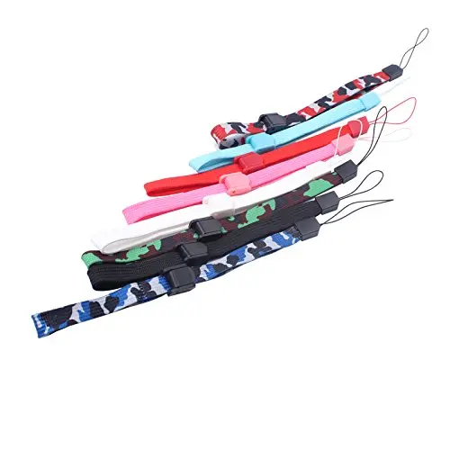 BIHRTC Pack of 8 Universal Adjustable Hand Wrist Strap Wristlet Wristband with Lock for Wii Remote Controller, Mobile Phone, MP3, Digital Camera,Sony PSP Controller BIHRTC Pack of 8 Universal Adjustable Hand Wrist Strap Wristlet Wristband with Lock for Wii Remote Controller, Mobile Phone, MP3, Digital Camera,Sony PSP Controller