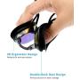 4 Pairs Triathlon Swim Goggles, Swimming Goggles Anti Fog Shatterproof UV Protection Goggles, Assorted Colors