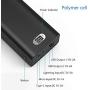 Portable Charger 30000mAh Power Bank External Battery Pack with LCD Digital Display Triple Intput and Dual Output Ports Compatible with All Smart Cell Phone, iPad and More (30000mah)