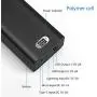 Portable Charger 30000mAh Power Bank External Battery Pack with LCD Digital Display Triple Intput and Dual Output Ports Compatible with All Smart Cell Phone, iPad and More (30000mah) Portable Charger 30000mAh Power Bank External Battery Pack with LCD Digital Display Triple Intput and Dual Output Ports Compatible with All Smart Cell Phone, iPad and More (30000mah)