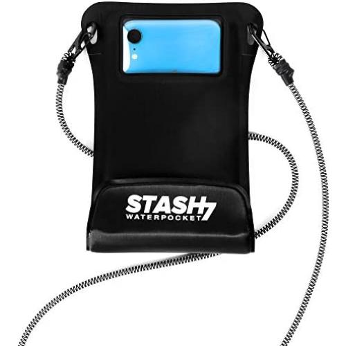 Stash 7 Waterpocket Premium Waterproof Phone Pouch | The Only Adventure Grade Phone Case for iPhone 6, 6 Plus, 7, 7 Plus, 8, 8 Plus, XS, XS Max, XR, 11, 11 Pro Max, Galaxy S9+, S10+