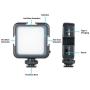 ELIVERN LED Camera Light, 42 LED Video Light, 2-Levels Adjustable, 2000 mAh Rechargeable Battery