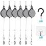 VeeR VR Cable Management - Virtual Reality Wire Ceiling Pulley System for Oculus Rift S/Lenovo/Playstation VR/HTC Vive/HTC Vive Pro/Samsung Odyssey VR Accessories