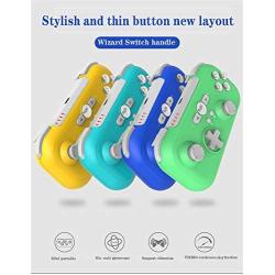 ipega-PG-SW021 Mini Wireless Gamepad Controller for N-Switch /PS3 Galaxy S10/S10+ Galaxy S20 LG Oppo VIVO MI Android Smartphone Tablet with Vibrating six-axis Function (Win 7 and Above) (Blue)