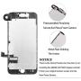 Keytas Compatible with iPhone 7 Plus Screen Replacement Kit Black 5.5" LCD for iPhone 7 Plus 3D Touch Screen Digitizer Full Assembly with Front Camera+ Earpiece+ Tools Kit+ Screen Protector (Black)