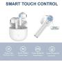 Wireless Earbuds Bluetooth 5.0 Earbud Headphones, IPX5 Waterproof Headphones 3D Noise Canceling Headphones in-ear Headphones with Fast Charging Case for iPhone / Android / Apple Airpods