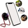 IMStick Multipurpose Magnetic Phone Mount - Revolutionary Phone Holder for Car, Bike and Home - Stable Magic Mount Phone Stand for Desk - Phone Grip with Wires - Stylish Design Bike Phone Mount