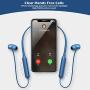 Friencity Bluetooth Headphones Earbuds for TV Watching w/Faststream Low Latency, Wireless Neckband Earphones with Noise Cancelling Mic for PC Cell Phones, 16H Playtime, Pair to Transmitter No Delay